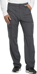 Men's Dickies Dynamix Scrub Pants with Zip Fly - Athletic Stretch