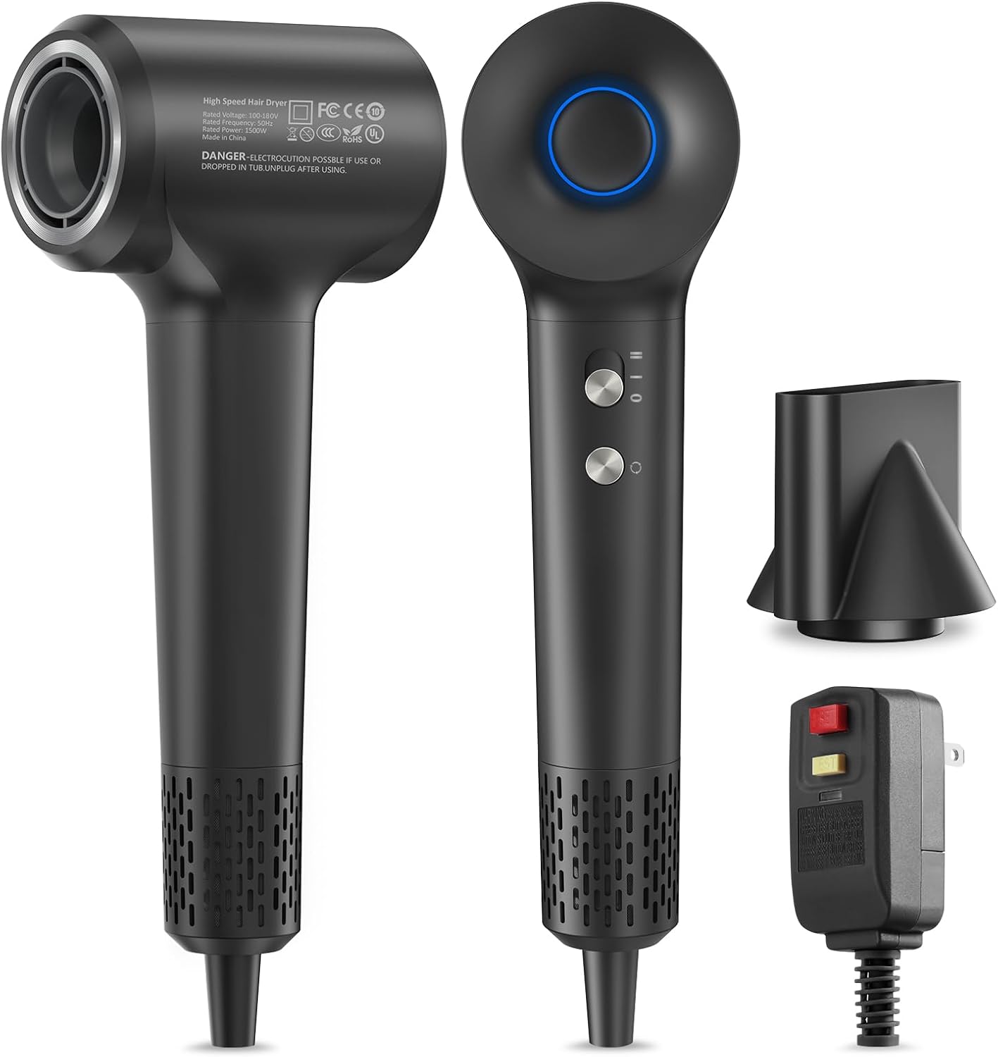 Fast-Drying Hair Dryer with Negative Ionic Care