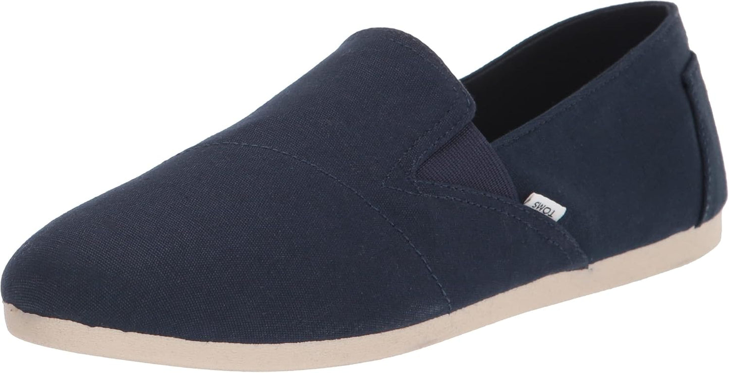 TOMS Womens Redondo Slip On Flats Casual for Everyday Wear