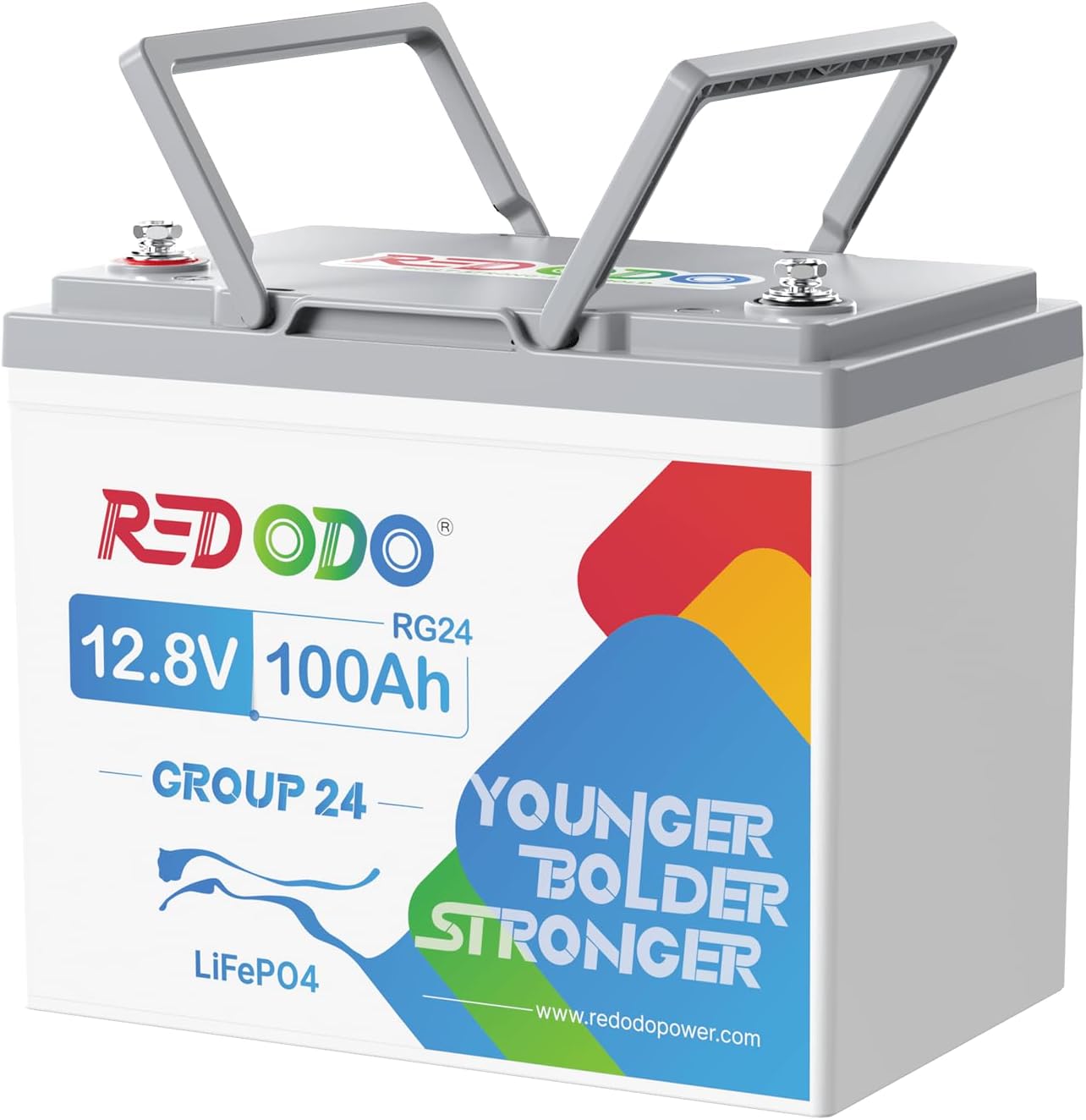 Redodo 12V 100Ah RV LiFePO4 Battery - Compact Power Solution
