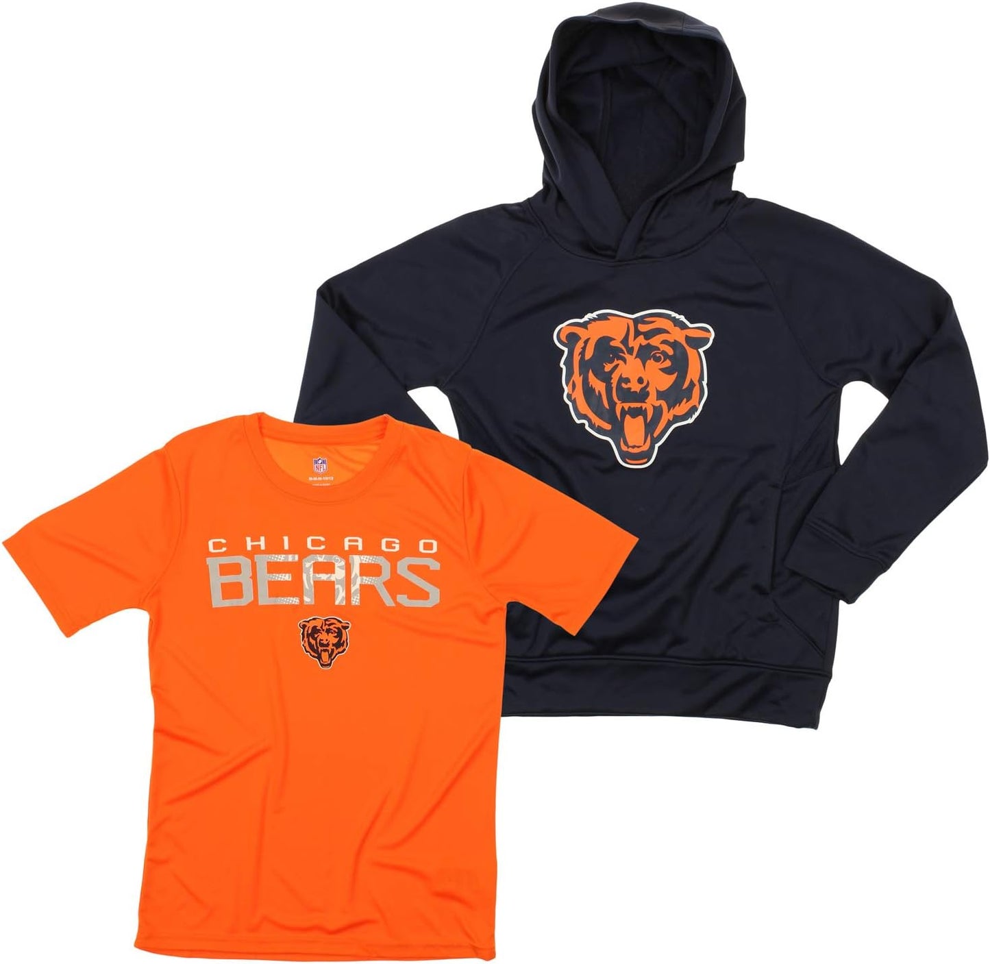 Outerstuff NFL Youth Boys Performance Hoodie and Tee Combo Set