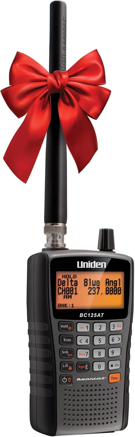 Uniden Bearcat BC125AT Handheld Scanner for Non-Digital Frequencies
