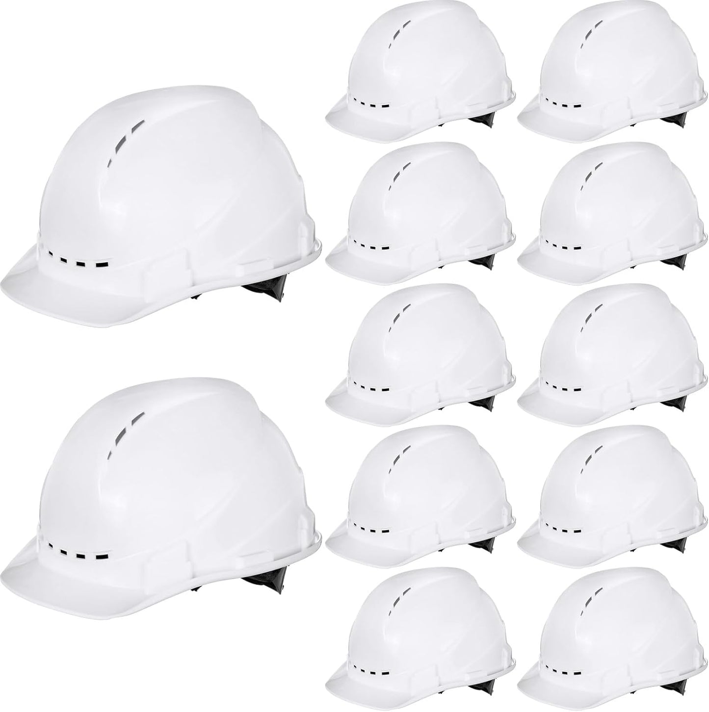 Xuhal 12-Piece Safety Hard Hats: Vented & Adjustable!
