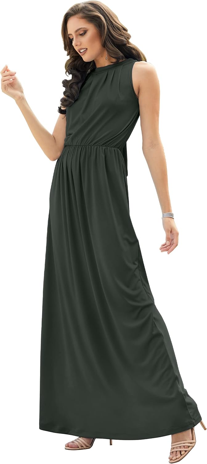 KOH KOH Sexy Sleeveless Summer Gown for Special Occasions