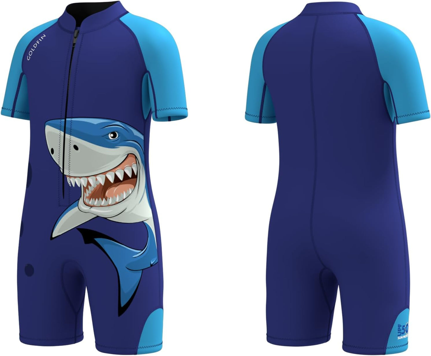 Goldfin Kids Wetsuit for Girls Boys - 2mm 3mm Shorty Neoprene