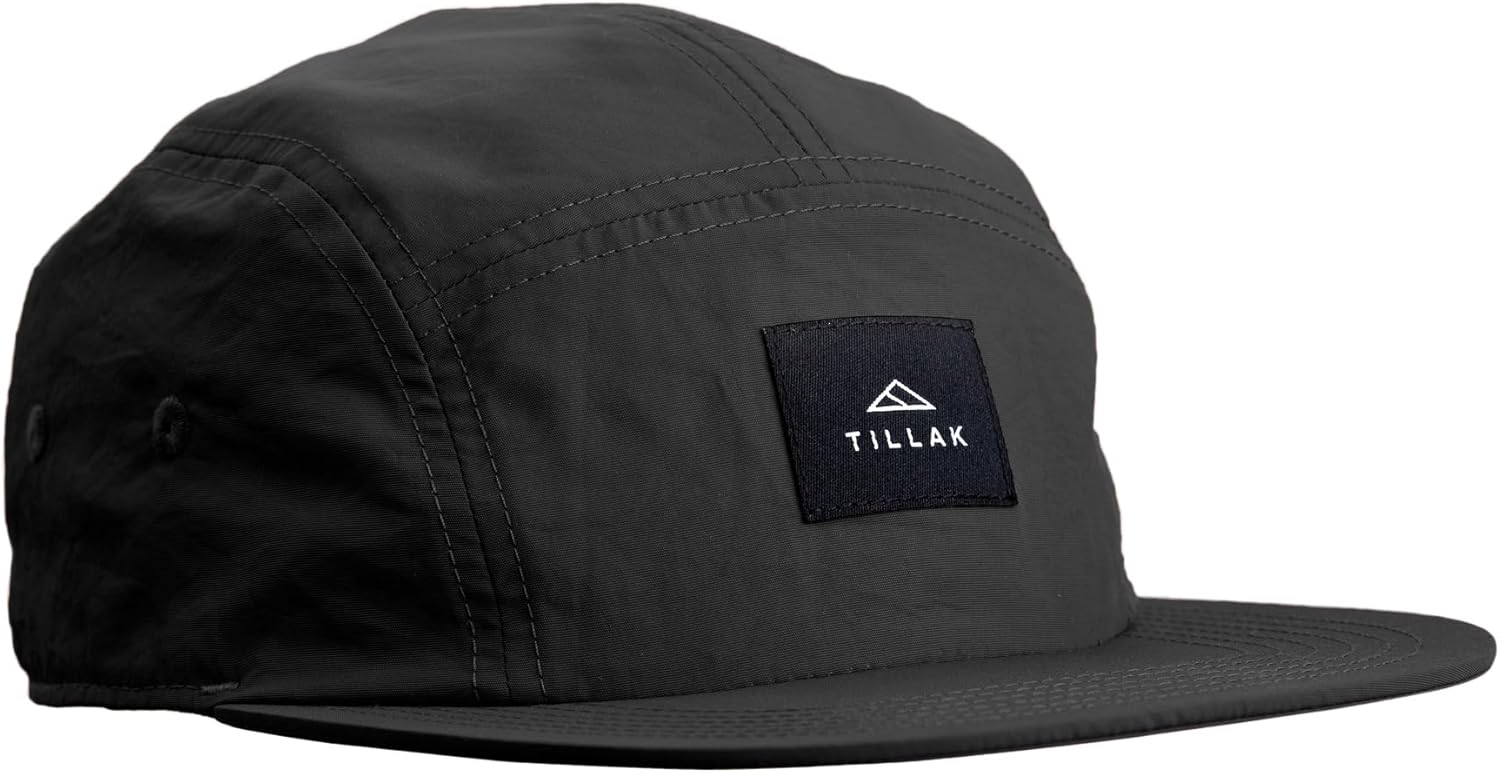Wallowa Camp Hat - Lightweight Nylon 5 Panel Cap for Adventures