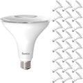 Sunco 24 Pack Outdoor LED Flood PAR38 Bulb - Dimmable, Wet-Rated