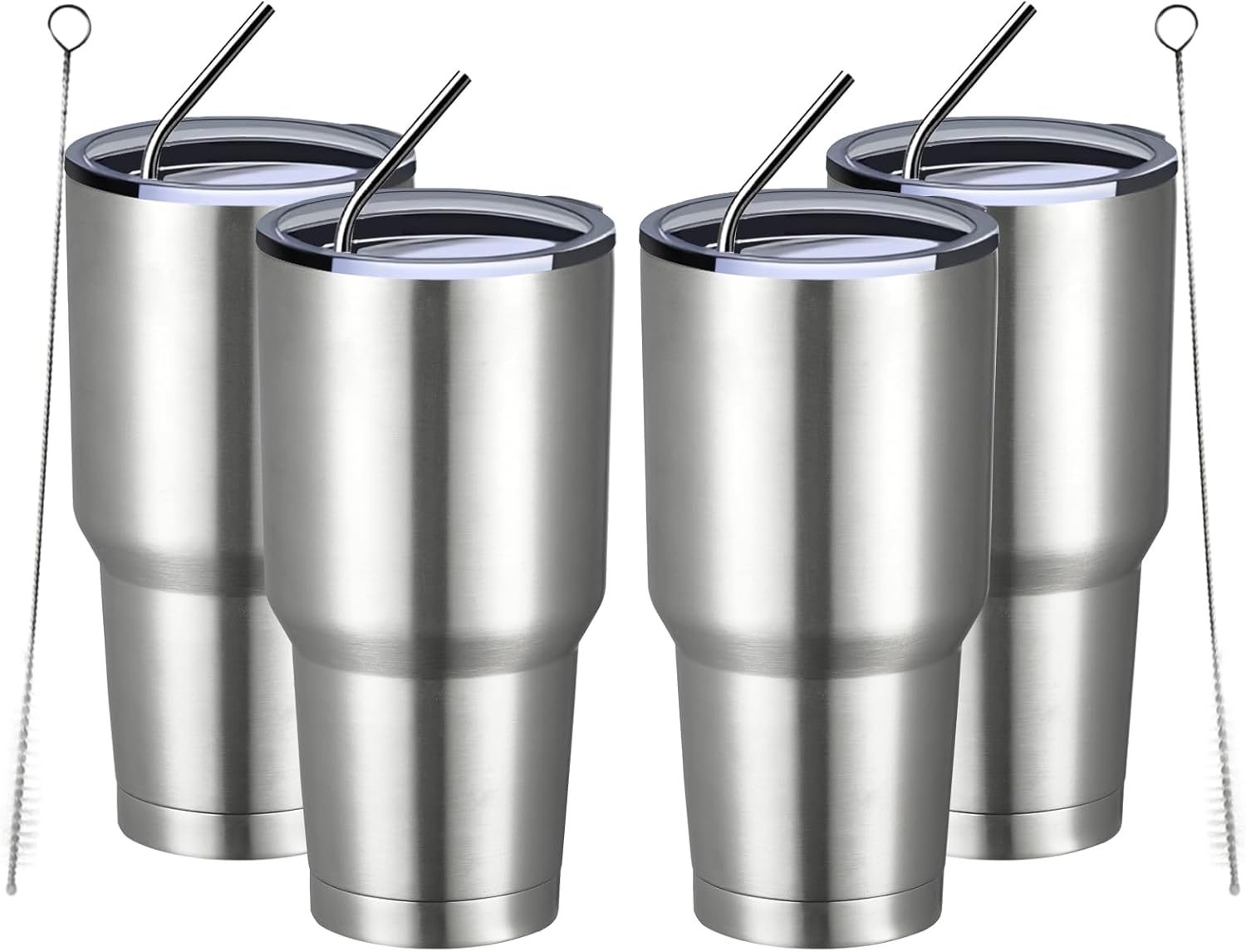 MEWAY 30oz Insulated Tumbler for Hot and Cold Drinks, 4 Pack
