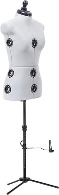 Dritz Twin-Fit Adjustable Dress Form Small - Accurate Pinnable Fit