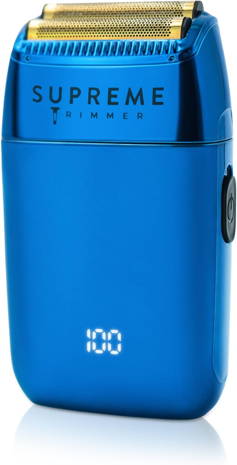 Professional Double Foil Shaver for Men - Supreme Trimmer Crunch Lite