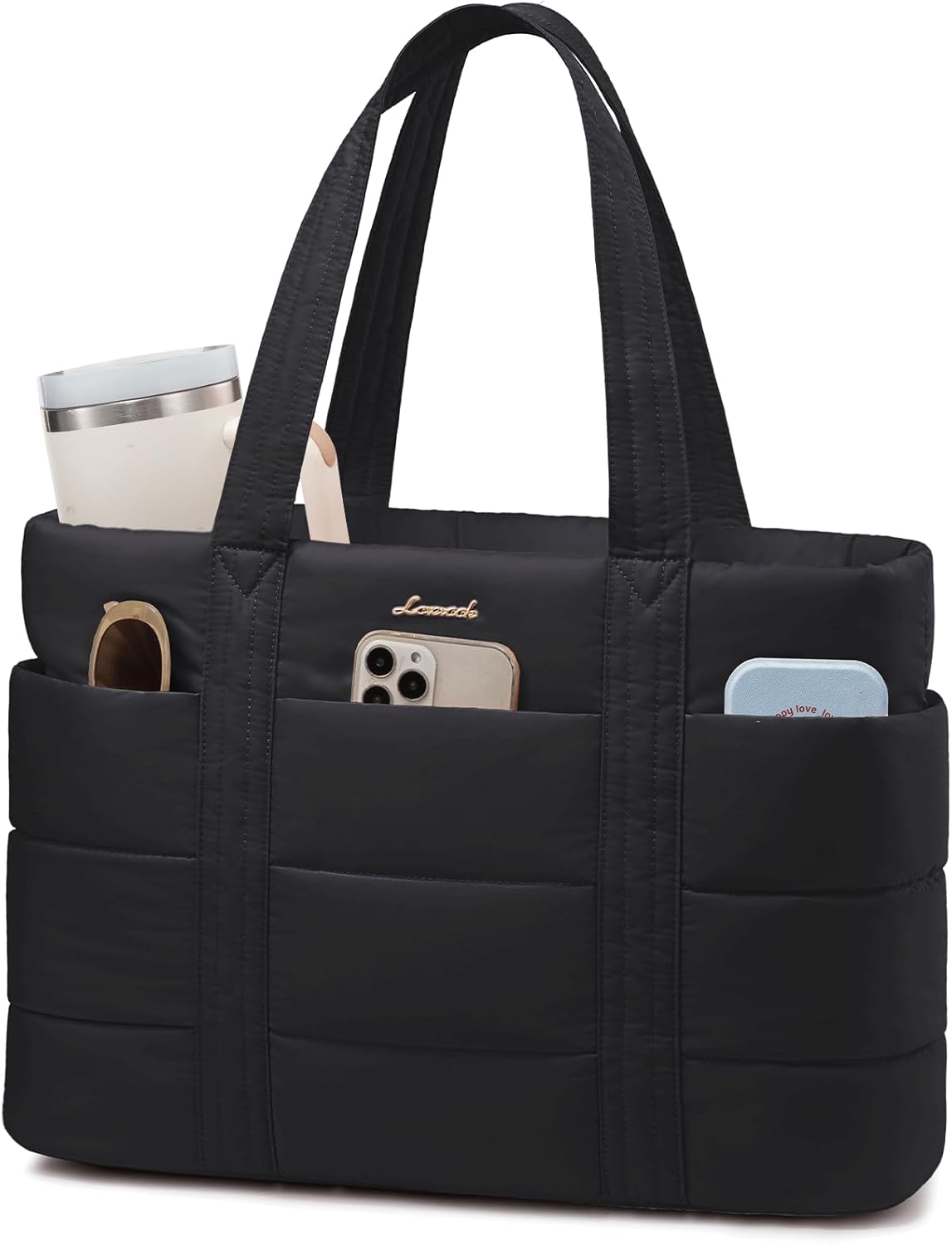 LOVEVOOK Large Puffer Tote Bag for Women - Stylish & Versatile
