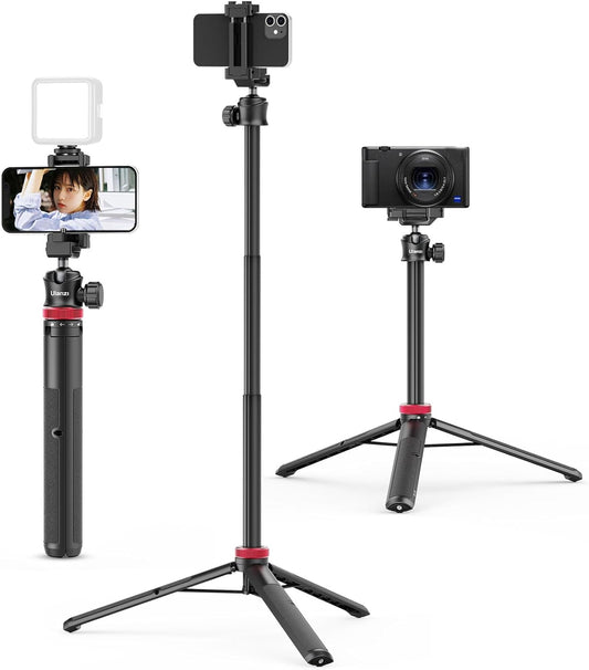 ULANZI MT-44 59 Selfie Stick Tripod, 360 Ball Head, Lightweight