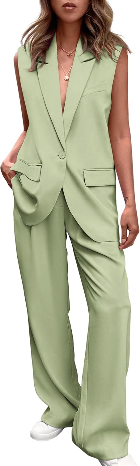PRETTYGARDEN Women's 2 Piece Outfits for Stylish Business Casual