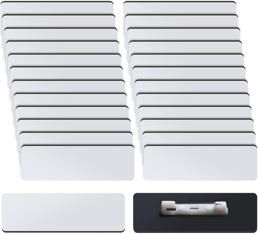 DIY Blank Name Badges for Office Workers and Students - 150 Pieces