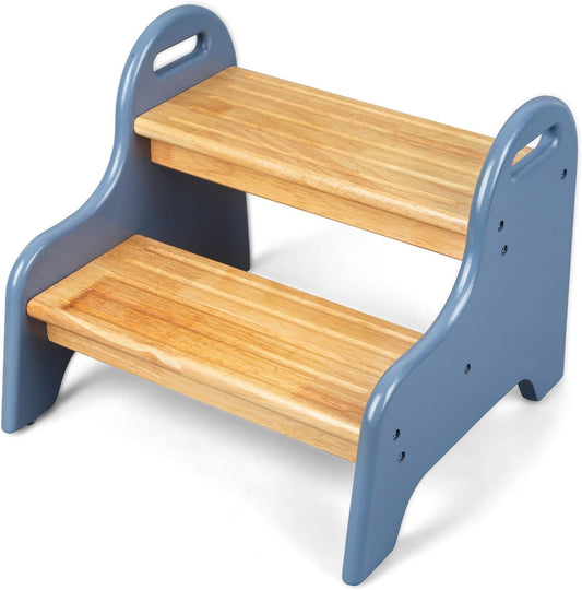 Kids 2 Step Stool for Children - Safe, Sturdy, and Durable