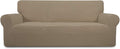 Oversized Sofa Stretch Slipcover 78-101 in - Soft Jacquard Fit