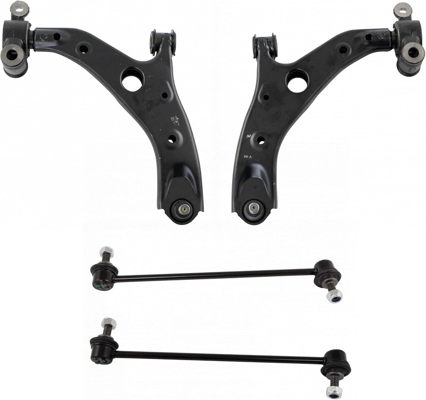 TRQ Suspension Kit Control Arm with Ball Joint for Mazda 3