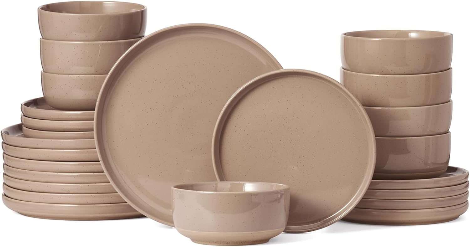 Famiware Milkyway Dinnerware Set: 24 Piece Dish Set for 8