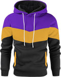 Gesean Color Block Hoodie: Cozy Style Essential
