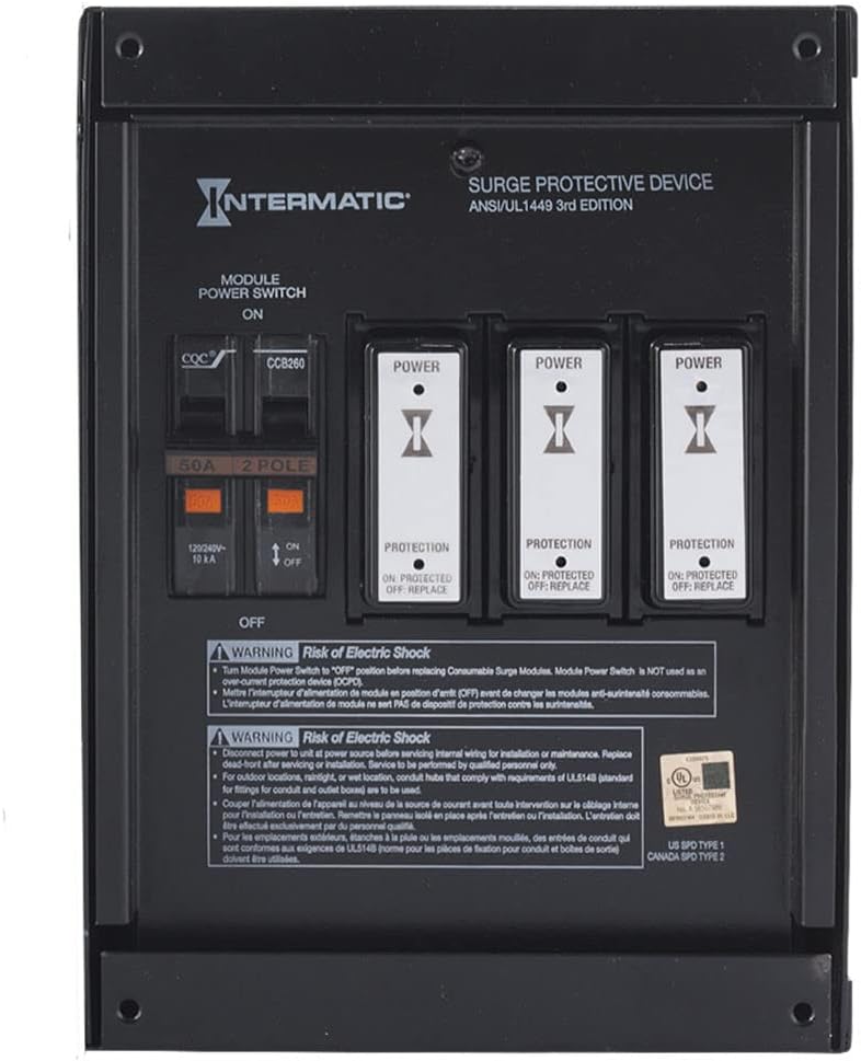 Intermatic Smart Guard IG2240-IMSK Surge Protector for Home