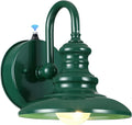Dusk to Dawn Gooseneck Barn Light Fixture - Sensor Outdoor Wall Sconce