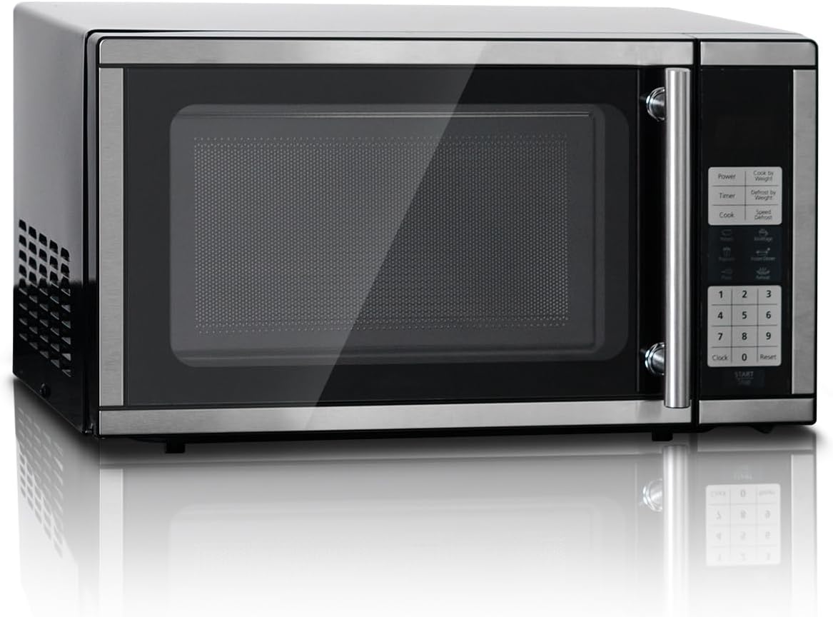 Smad 0.7 Cu.Ft Compact Microwave - 6 Auto Menus!
