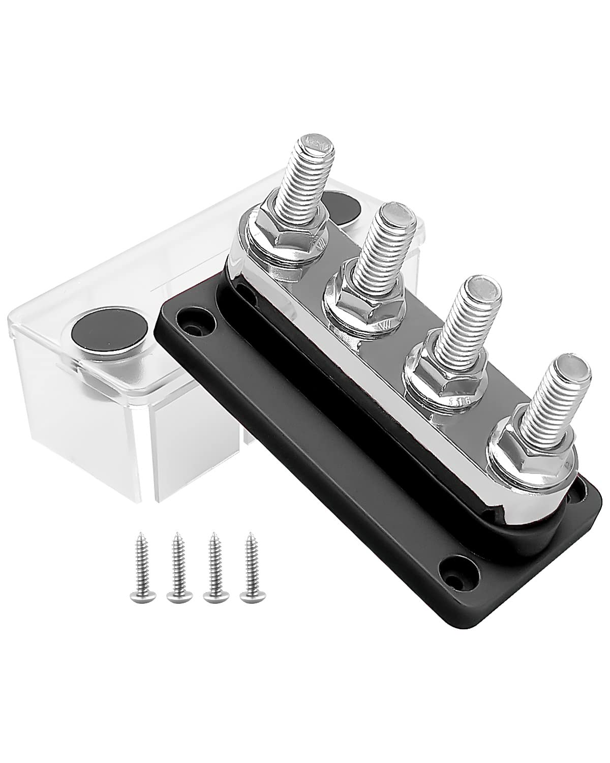 GMURA Heavy Duty Bus Bar for 12-48V Power Distribution Needs