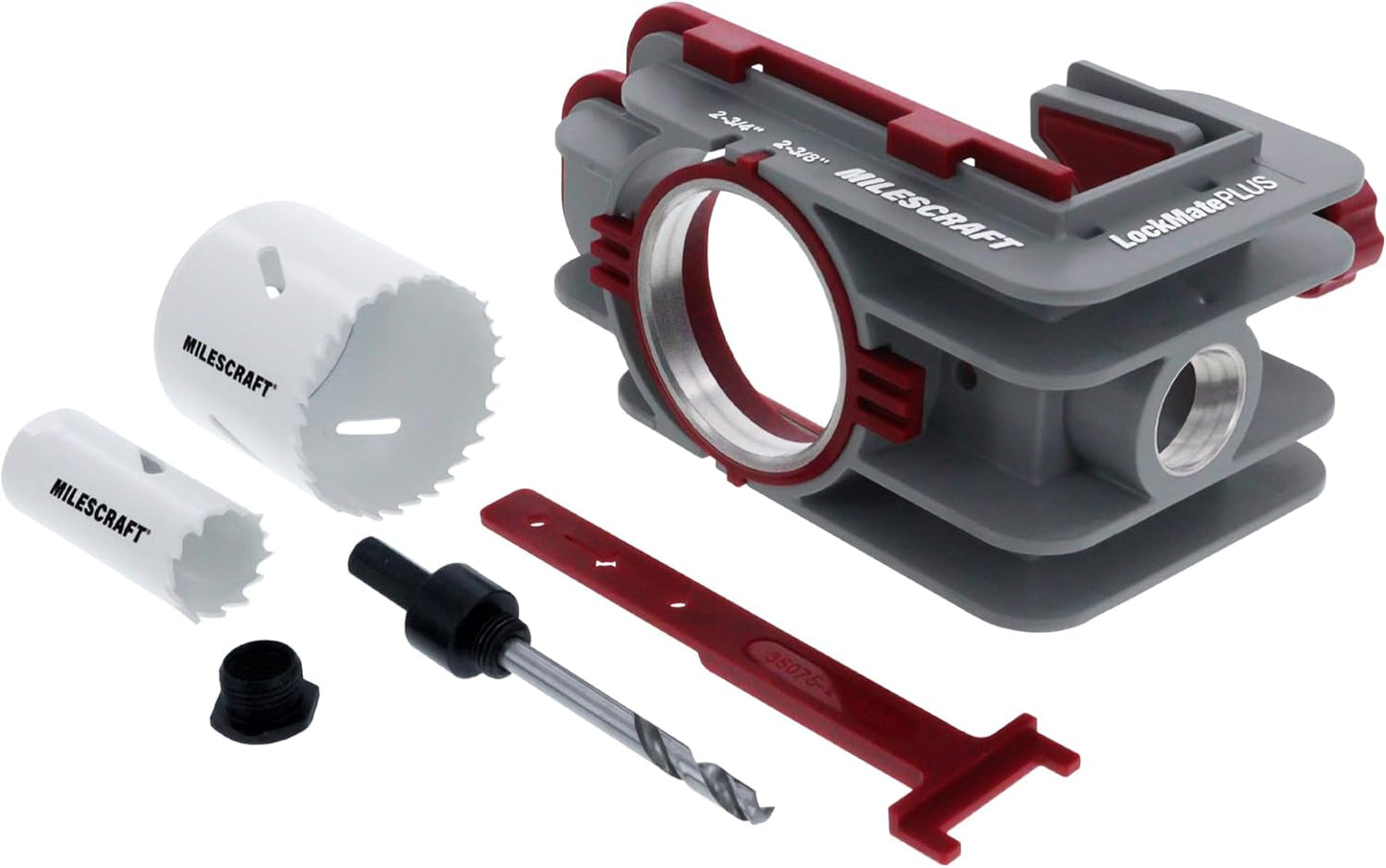Milescraft Lock Mate PLUS Door Lock Installation Kit for Professionals