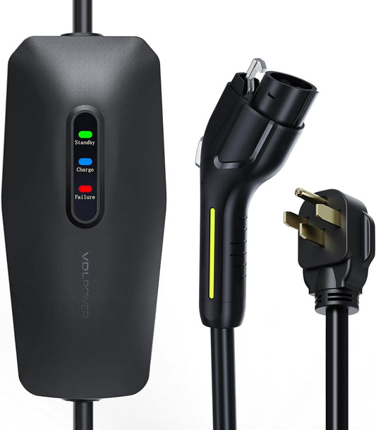 Fast Charging On-the-Go: VDLPOWERVP 32A Portable EV Charger