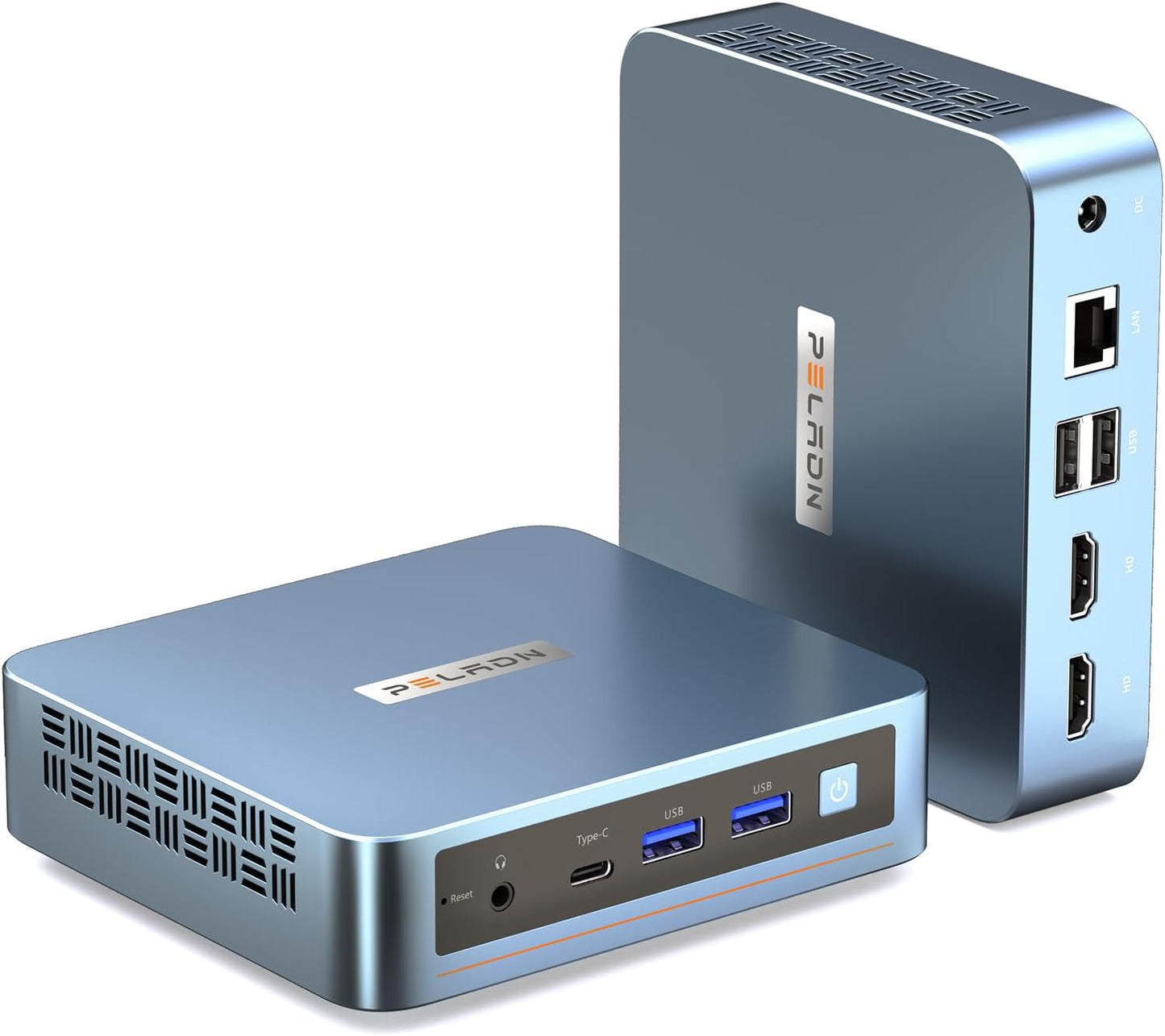 PELADN Mini PC with N150 CPU for Home and Business Use