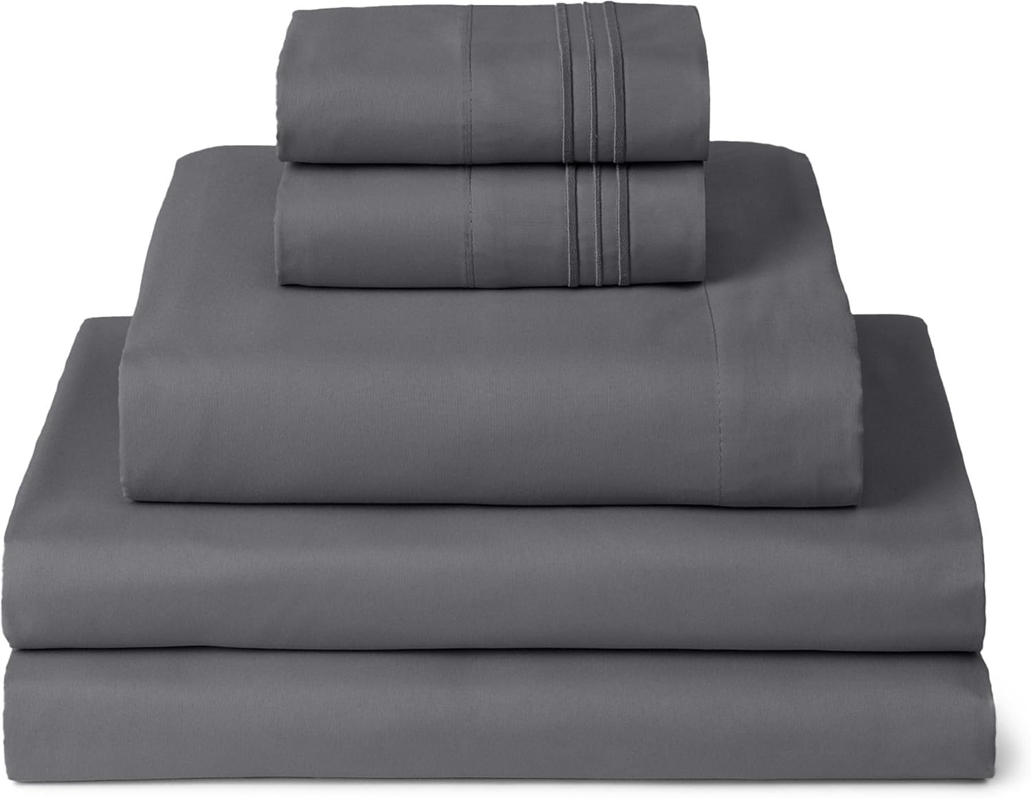 Mellanni Split King Sheets Set - Luxury Cooling Bedding Set