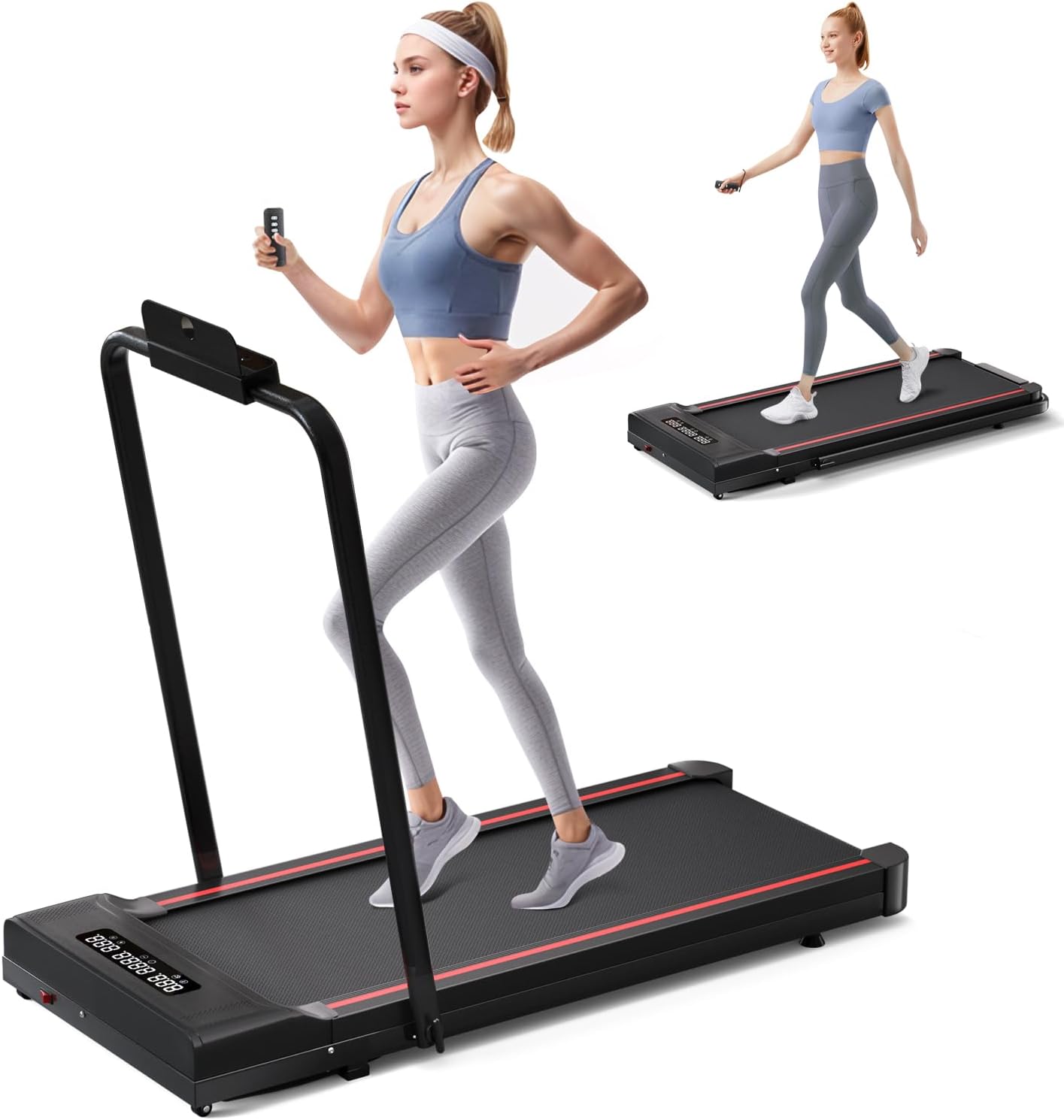 Sperax Treadmill 2 in 1 Folding Walking Pad for Home Use