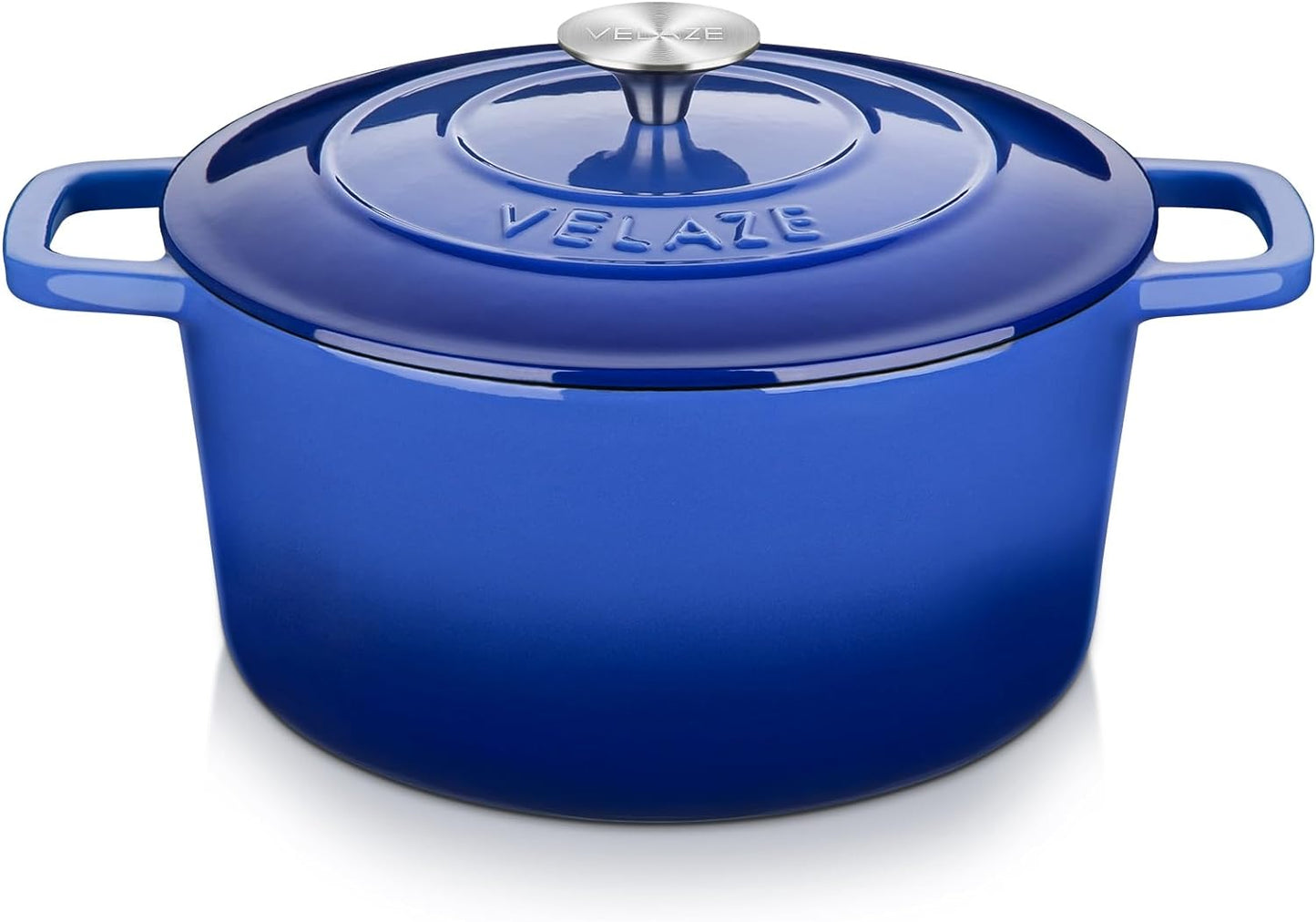 Velaze 6 QT Enameled Dutch Oven Pot for Baking and Cooking