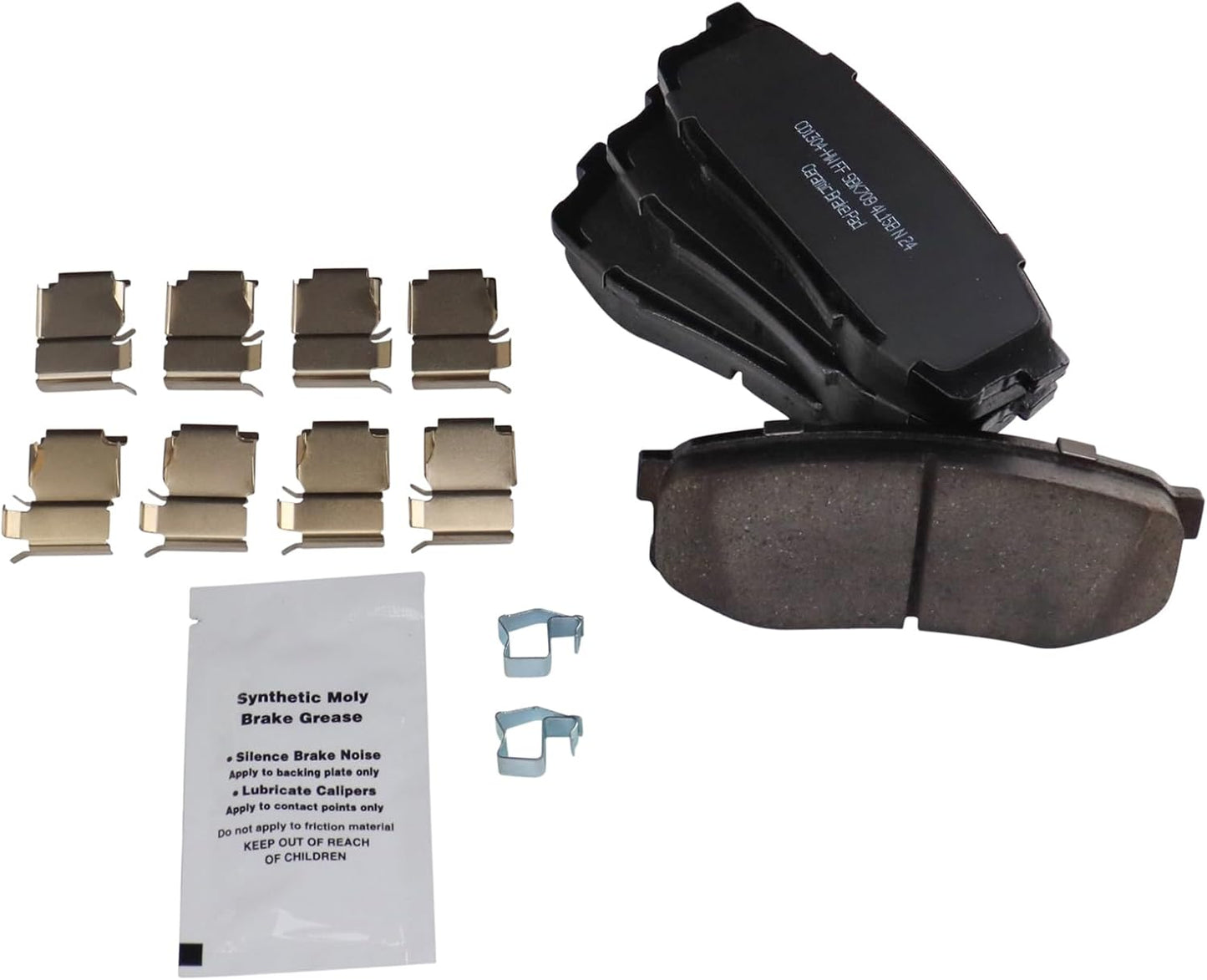 TRQ Rear Brake Pads Ceramic for Lexus LX570 & Toyota Tundra