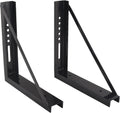18x18 Bolted Steel Mounting Brackets for Trailer Tool Box - Durable