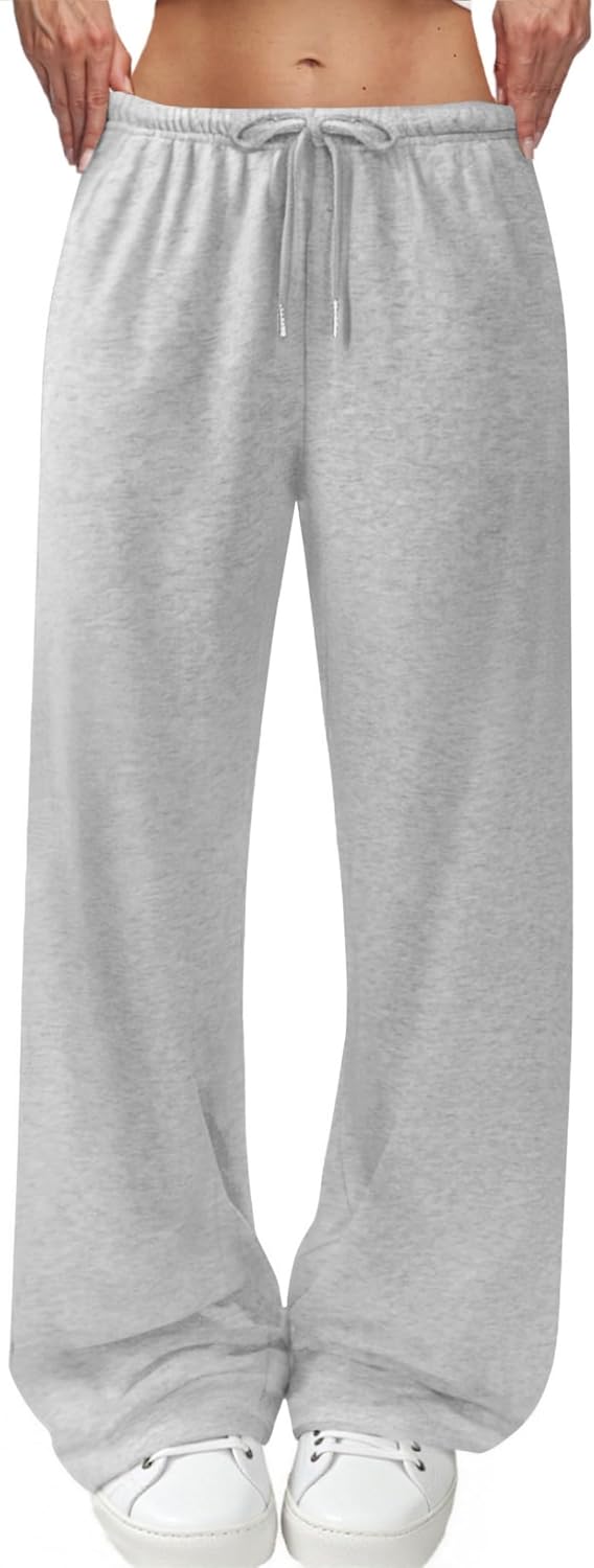 Wide Leg Sweatpants for Women High Waisted Baggy Casual Pants