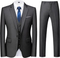 Mens Suits Regular Fit 3 Piece Tuxedo Blazer Vest Pants - Classic 20%