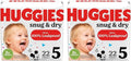 Huggies Snug & Dry Baby Diapers Size 5 (22 Ct) - Reliable Leak Lock
