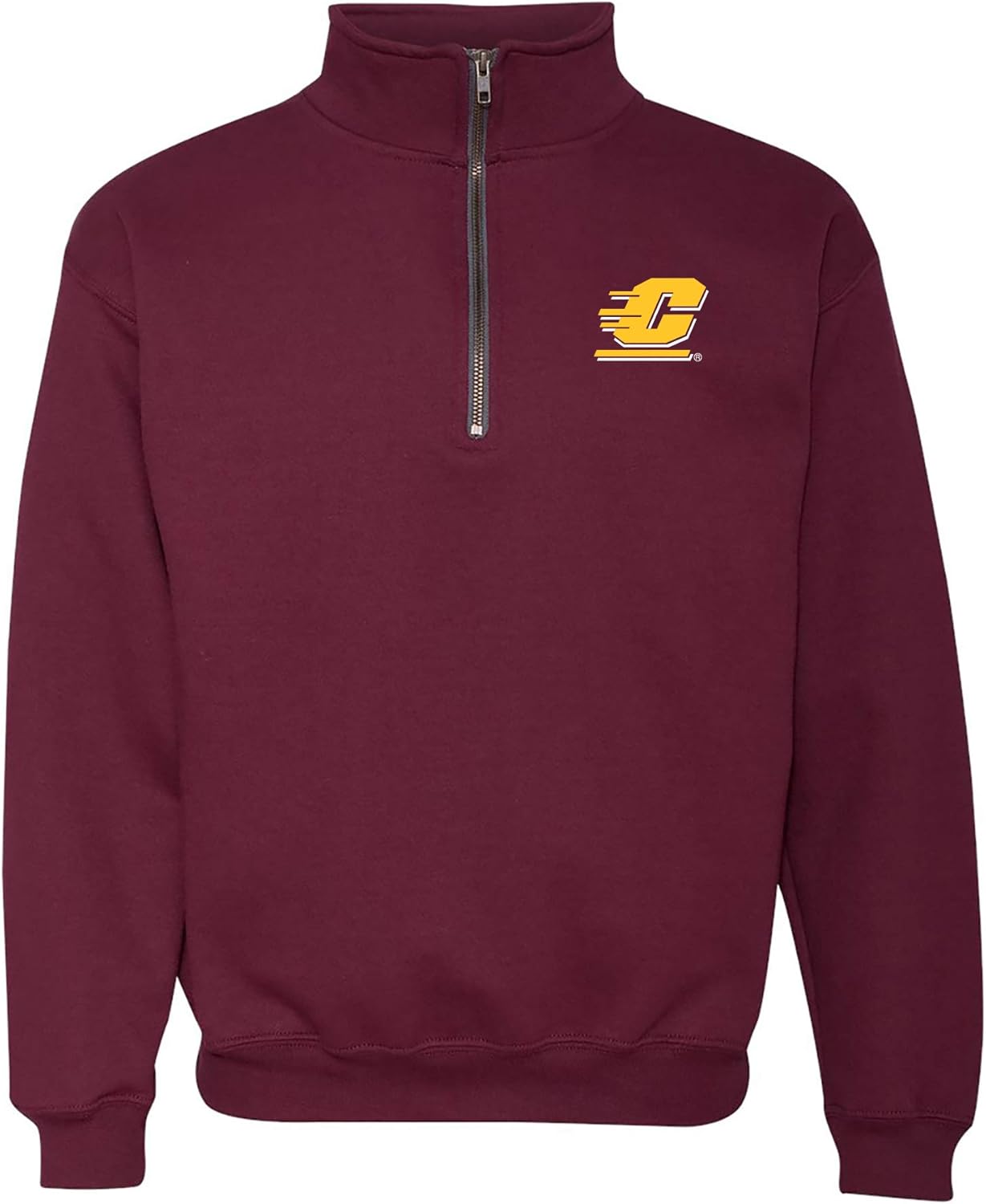 NCAA Primary Logo Quarter Zip Sweatshirt for College Fans