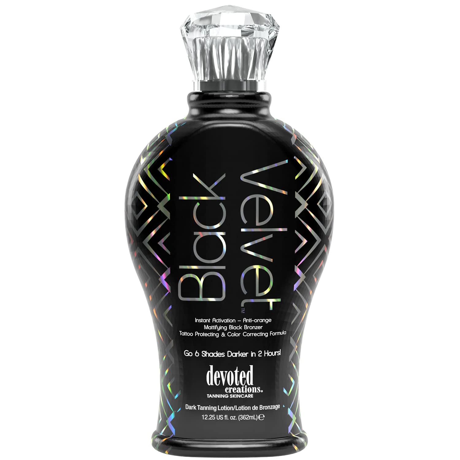 Devoted Creations Black Velvet Anti-Orange Bronzer Tanning Lotion