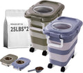 25 Lbs Dog Food Storage Container for Fresh Pet Food