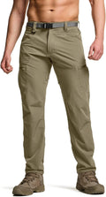CQR Men's Quick Dry Tactical Pants - Lightweight Stretch (Style W6T9)