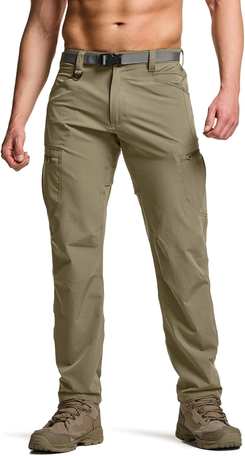 CQR Men's Quick Dry Tactical Pants for Outdoor Adventures