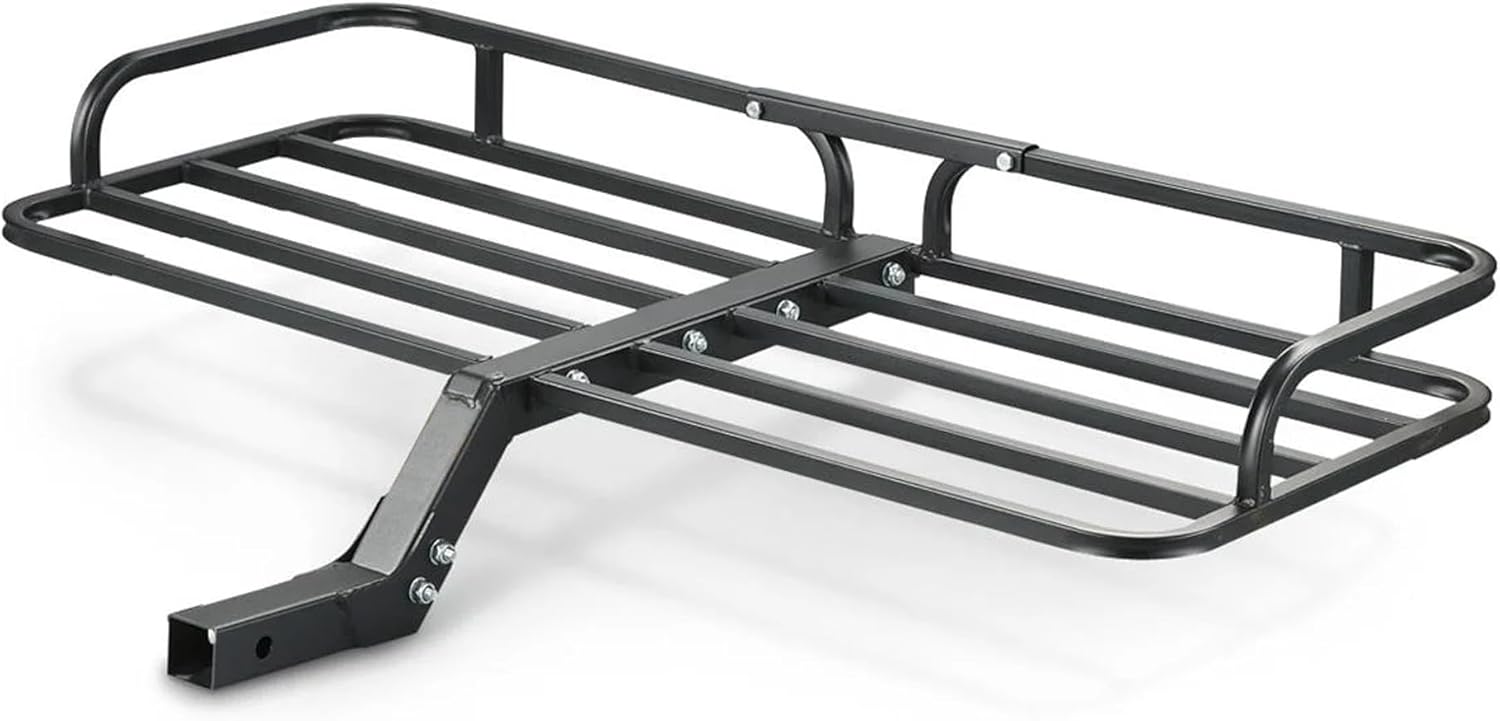 Rockland Heavy Duty Steel ATV Cargo Carrier for Outdoor Hauling
