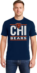 Zubaz NFL Men's Short Sleeve Team Graphic T-Shirt - Bold (Style HK5R)