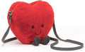 Jellycat Plush Bag Collection Heart Crossbody Bag - Soft Cute