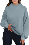 ANRABESS Womens Oversized Turtleneck Sweatshirt - Cozy Everyday Fit