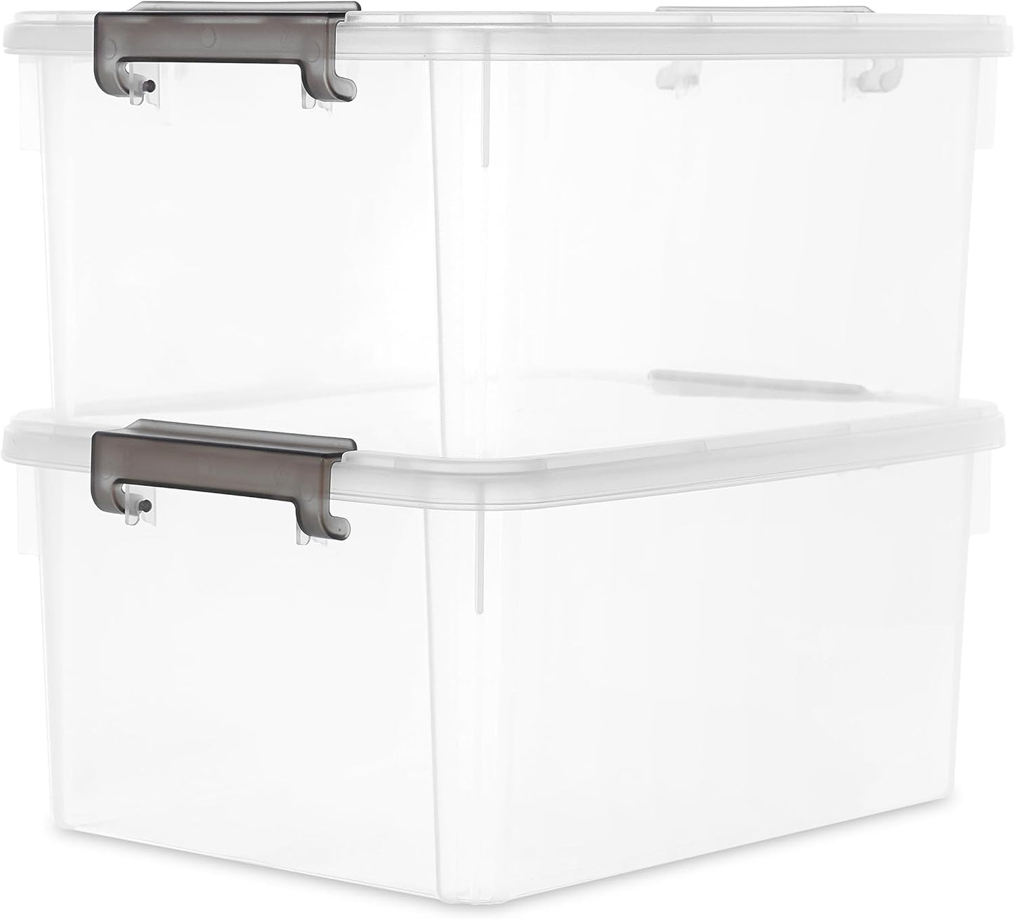 Citylife 17 QT Plastic Storage Bins for Organizing Needs