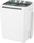 Pataku Portable Washing Machine Twin Tub Compact Washer Dryer - 17.6
