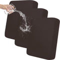 100% Waterproof Sofa Cushion Covers Slipcover (3-Piece) - Chocolate